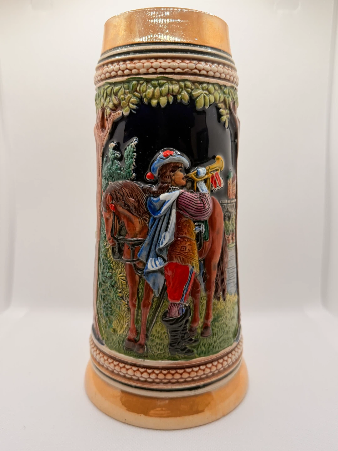 Western Germany Beer Stein (without a pewter lid) - photo 3