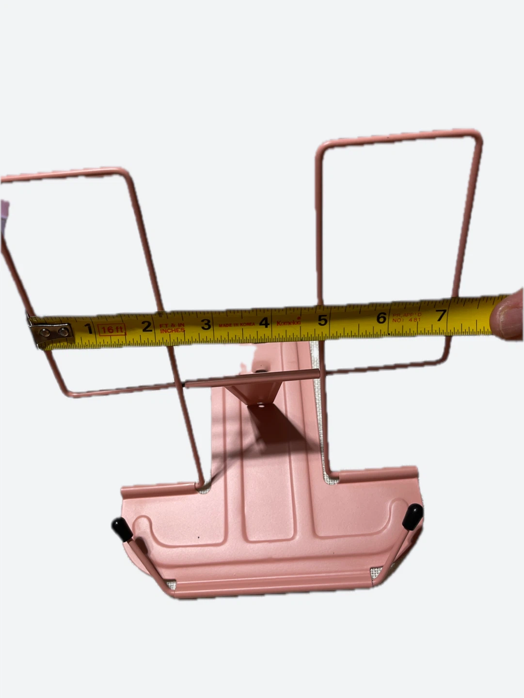 Pink Metal Book Stand or Tablet - photo 2