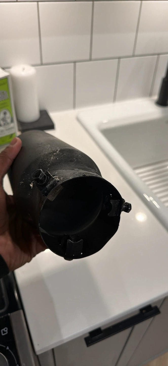 Matte Black Exhaust Tip - photo 2