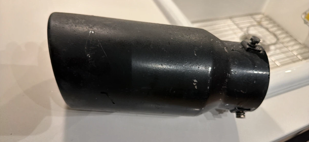 Matte Black Exhaust Tip - photo 3