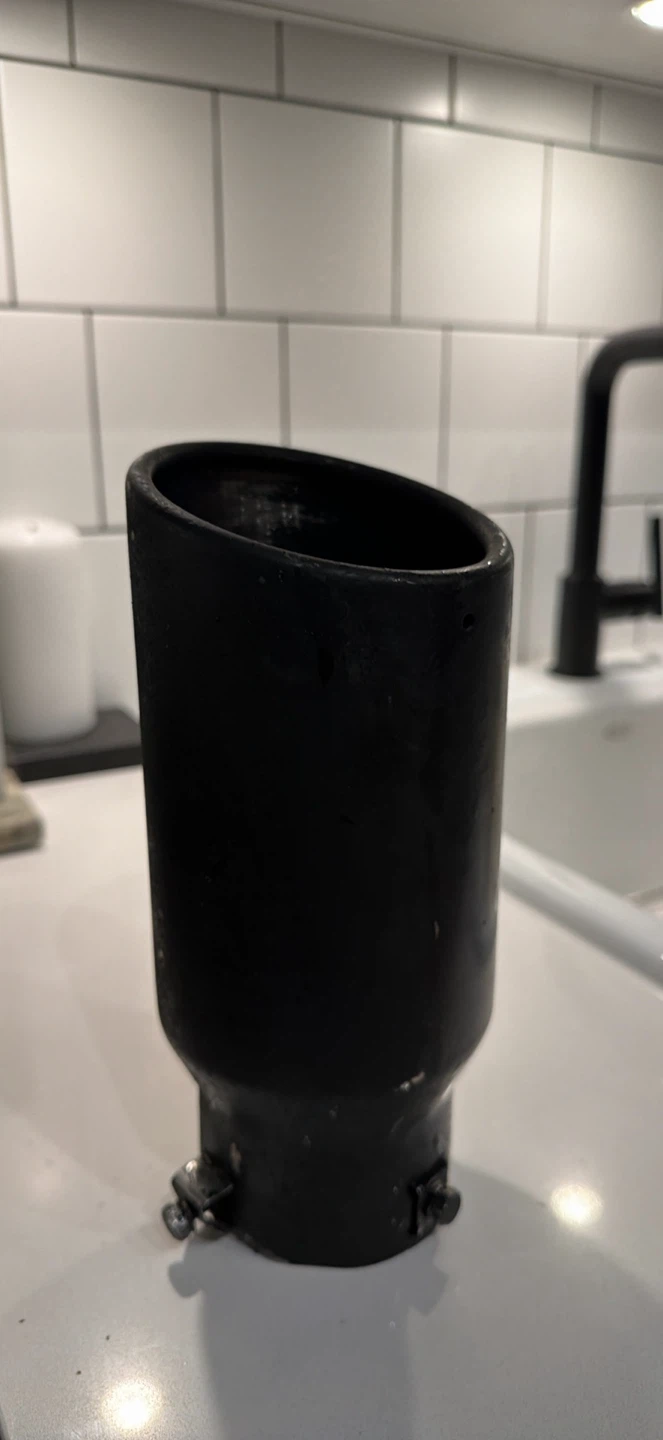 Matte Black Exhaust Tip - photo 4