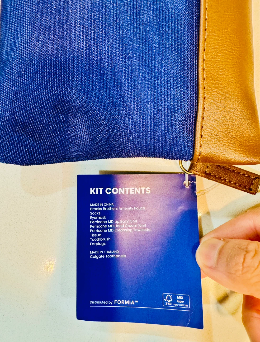 Brooks Brothers_United Airlines Amenity Kit_NWT - photo 3