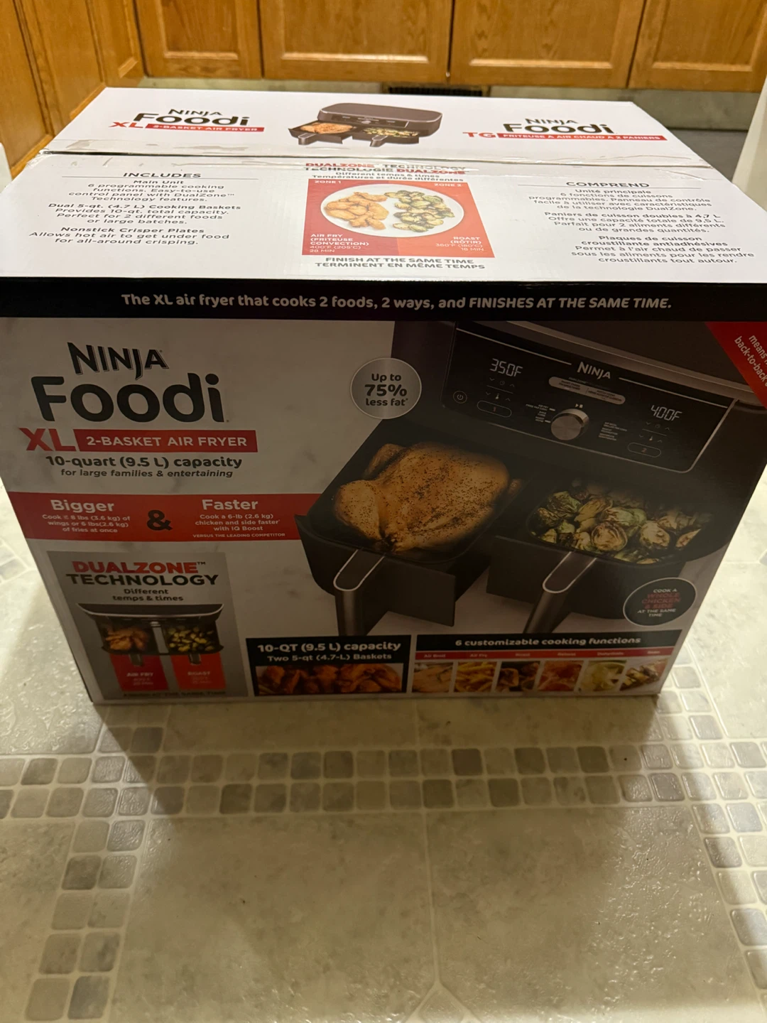 Ninja Foodi Air Fryer, XL, 6-in-1 - photo 2
