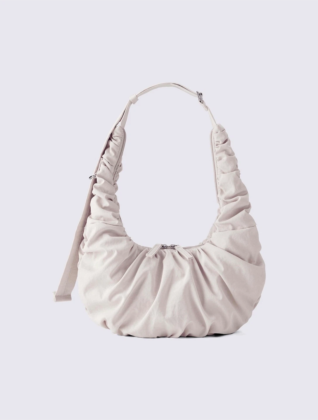 GU Dumpling Bag (Shoulder/Crossbody Bag)_Color: Beige_NWT