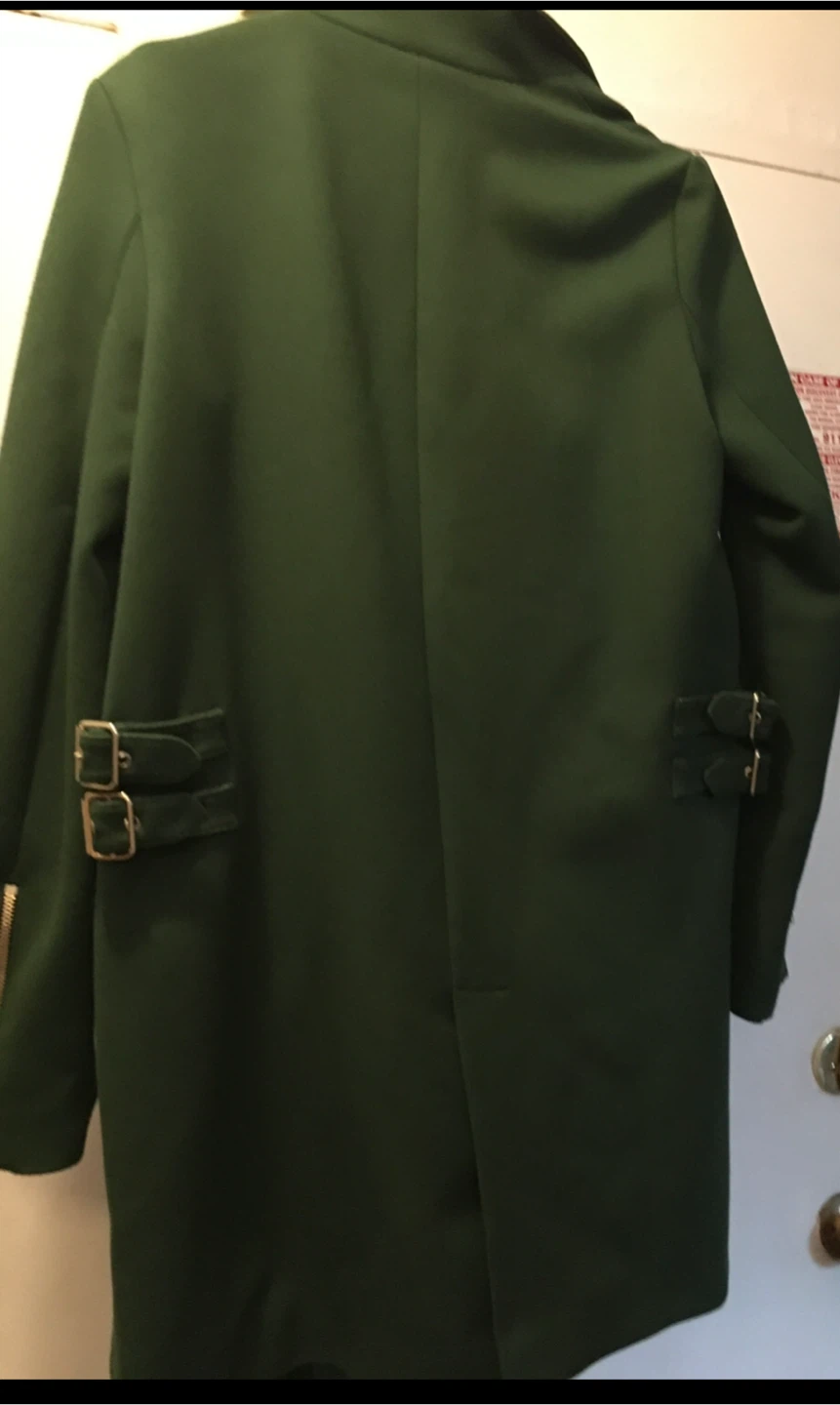 Zara Woman Green Coat Size Small - photo 4