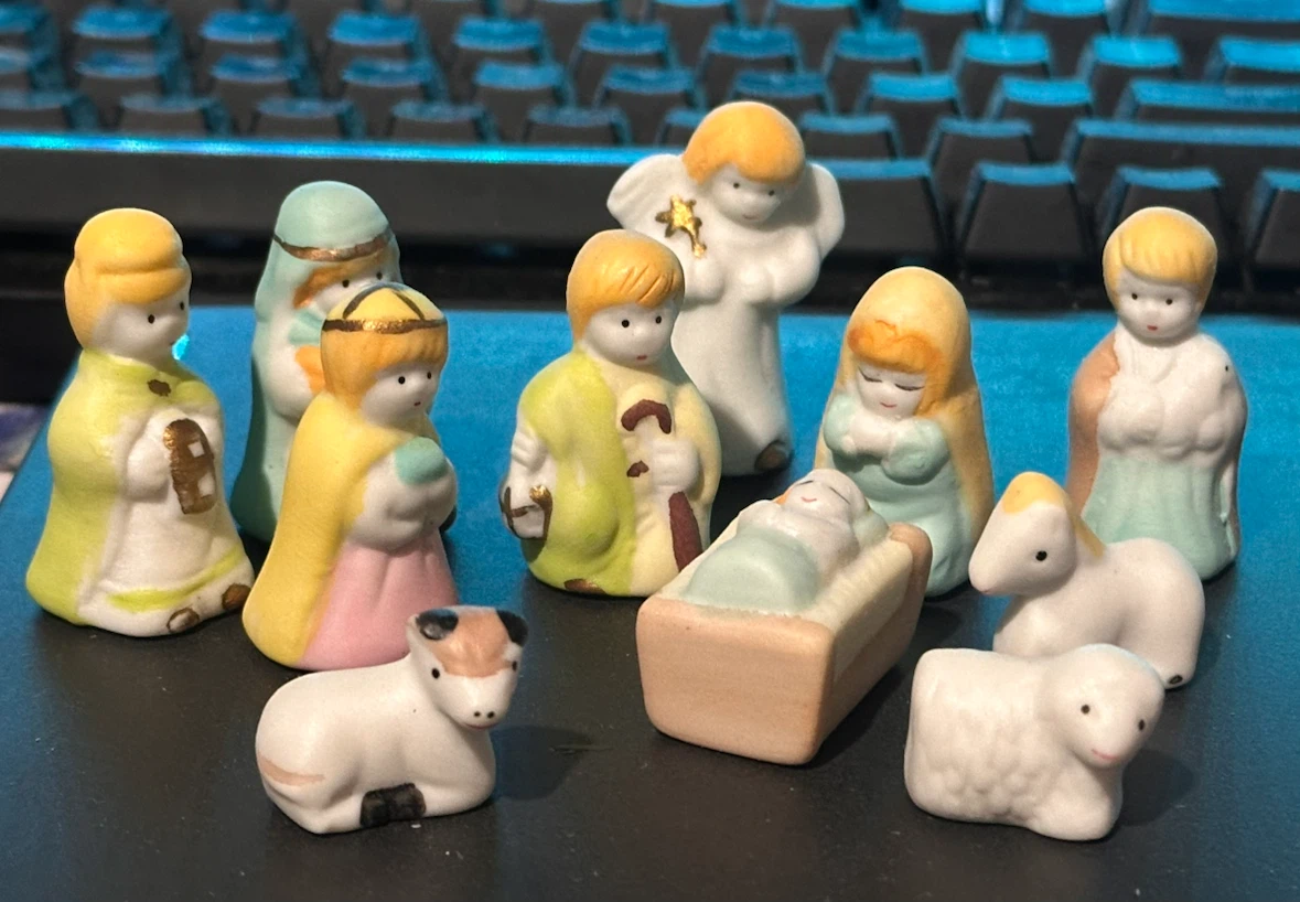 Hermitage Pottery Nativity Set