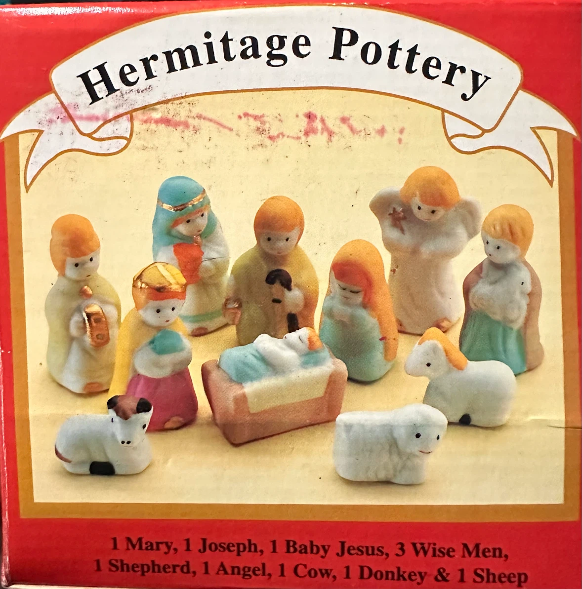Hermitage Pottery Nativity Set - photo 2