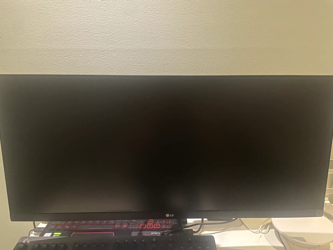 Acer nitro 5 gaming laptop with full lg monitor and gaming set