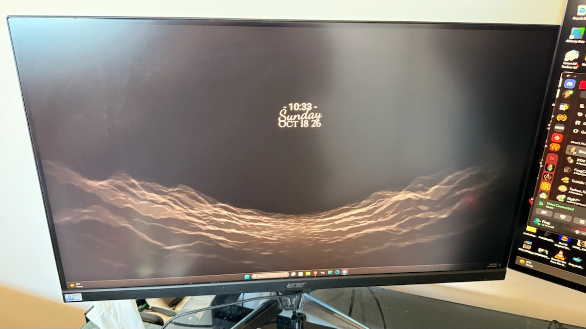 Acer Nitro VG280K 28” 4K Monitor – Display Issue