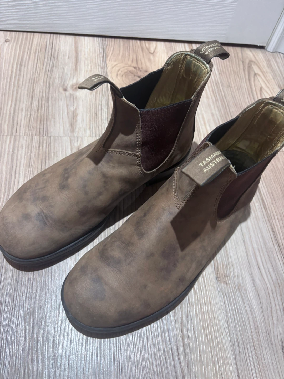 Mens Blundstones Brown Chelsea Boots