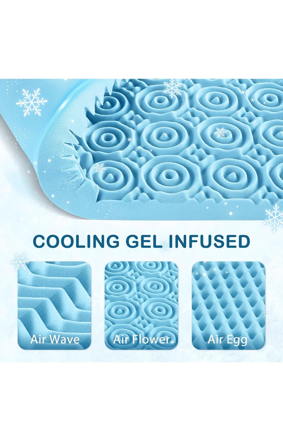 Queen Gel Mattress Topper - photo 4