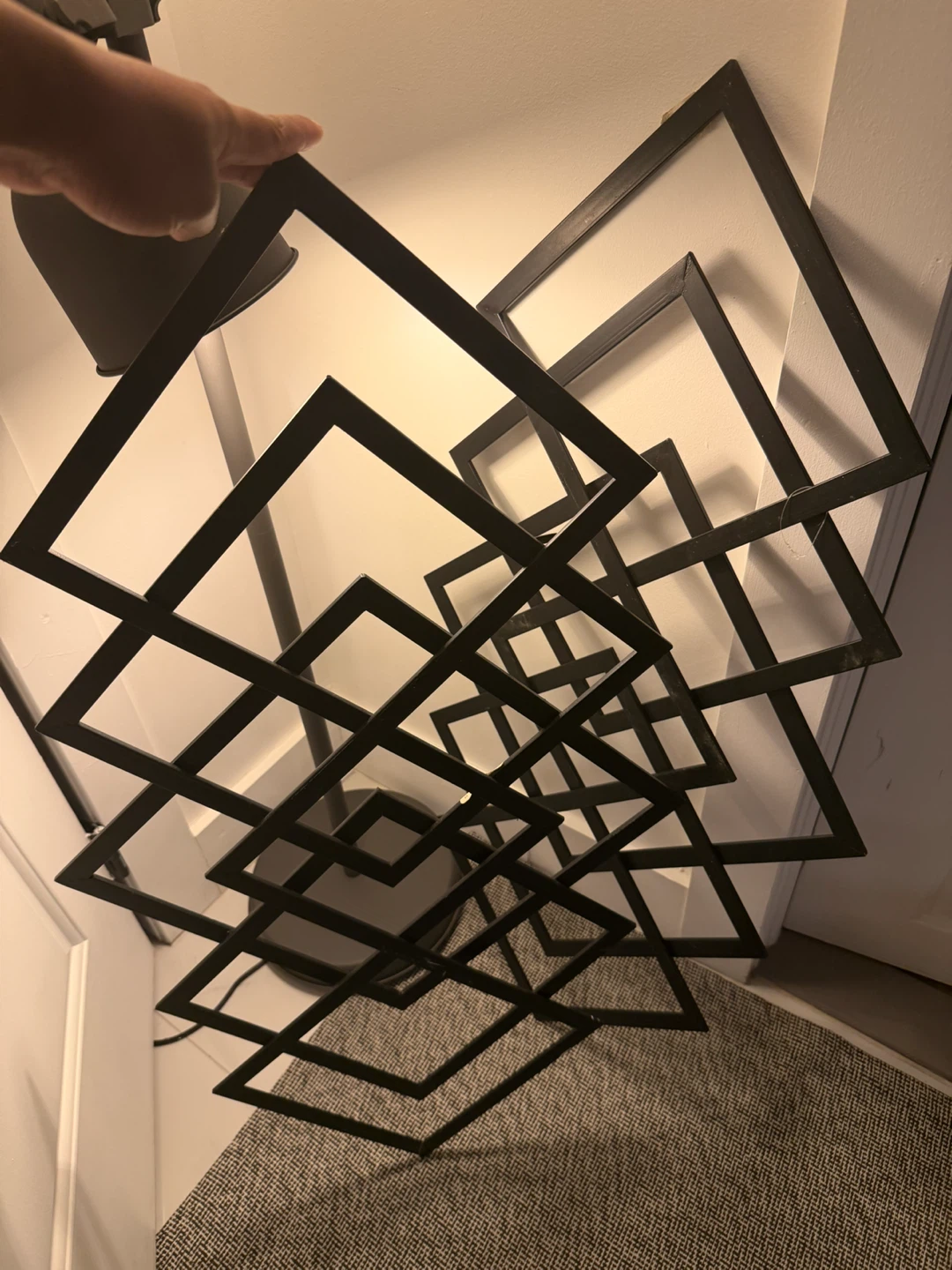 2 Black Diamond Metal Wall Decor - photo 2