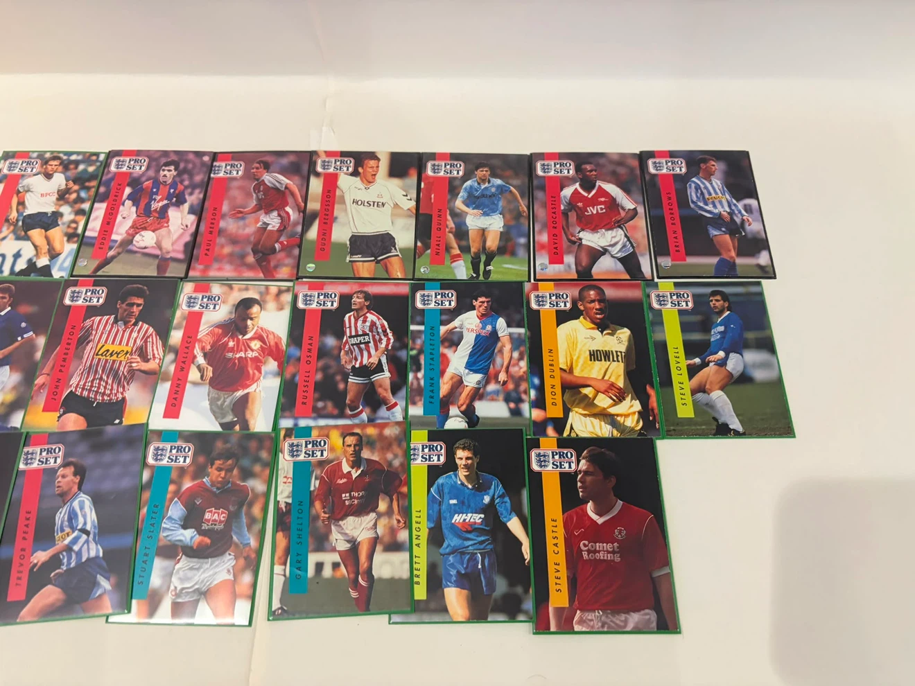 Pro Set soccer card lot - photo 3