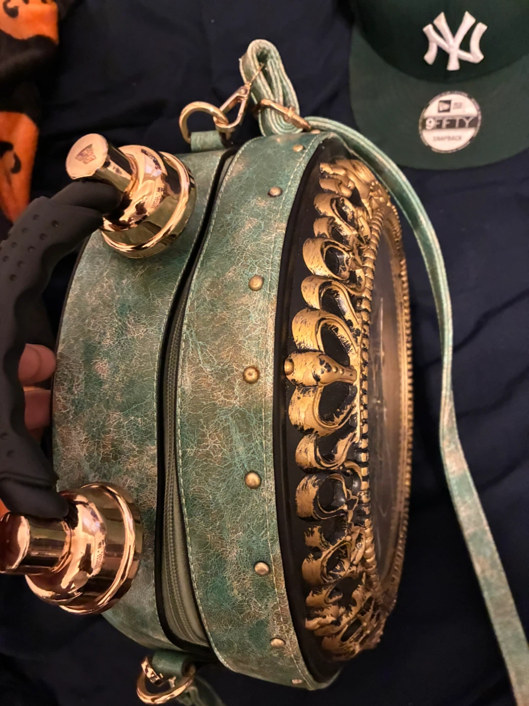 Novelty Clock Round Crossbody Bag - photo 2