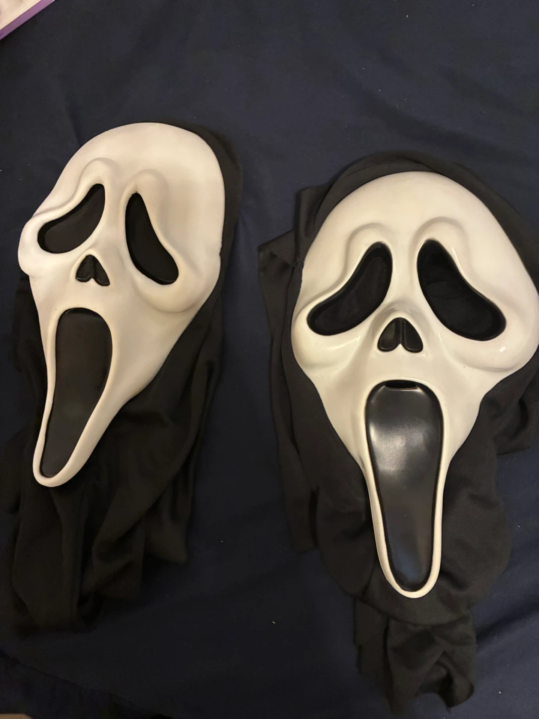 Two Scream Ghostface Masks