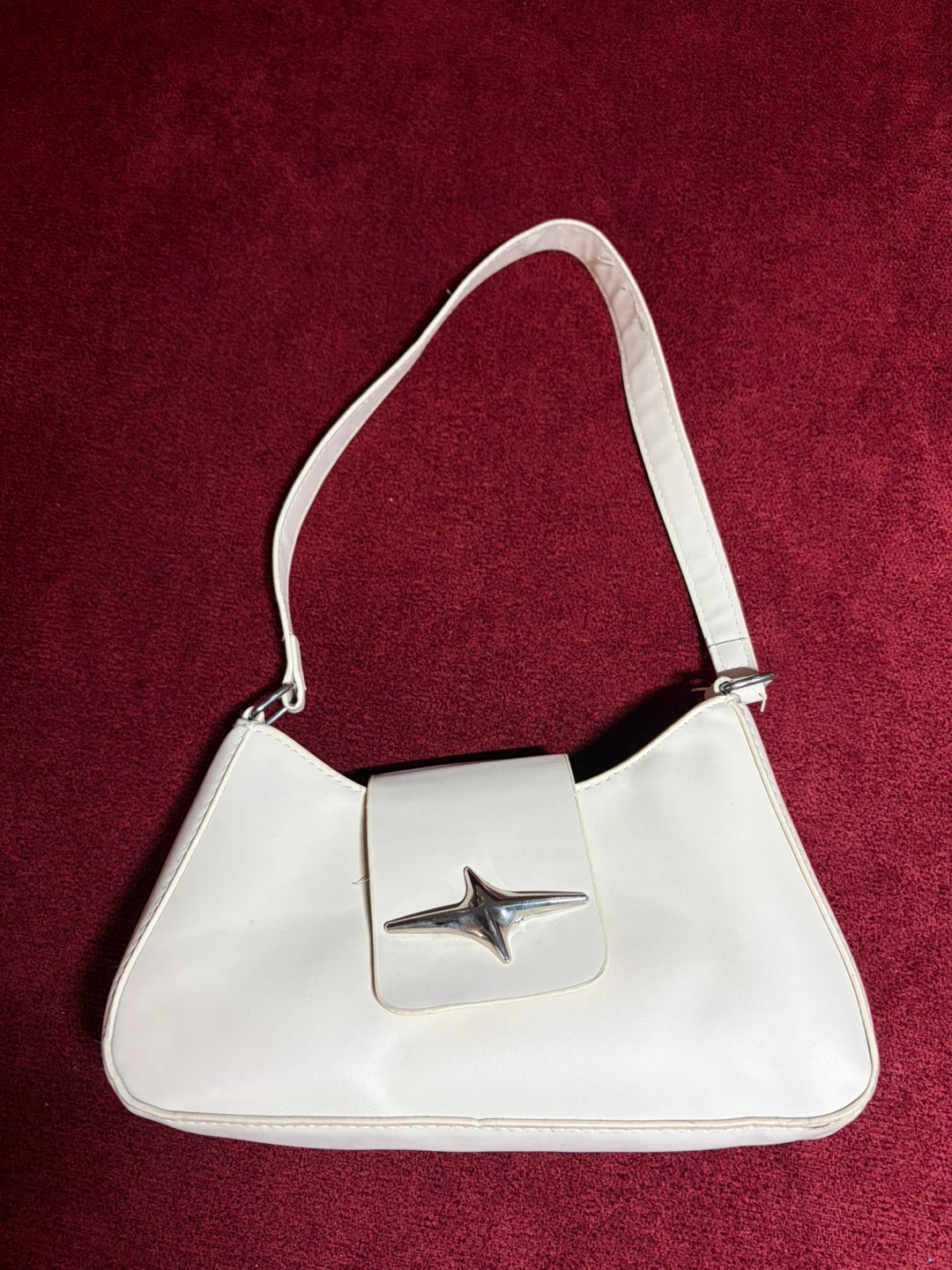 White Star Hardware Shoulder Bag