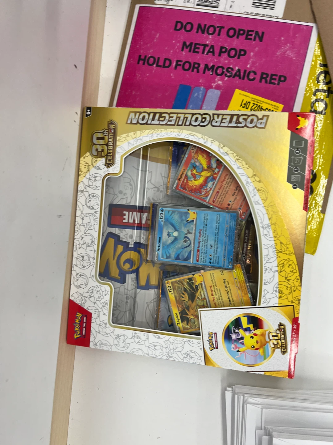 Pokemon TCG 30th Anniversary Poster Collection