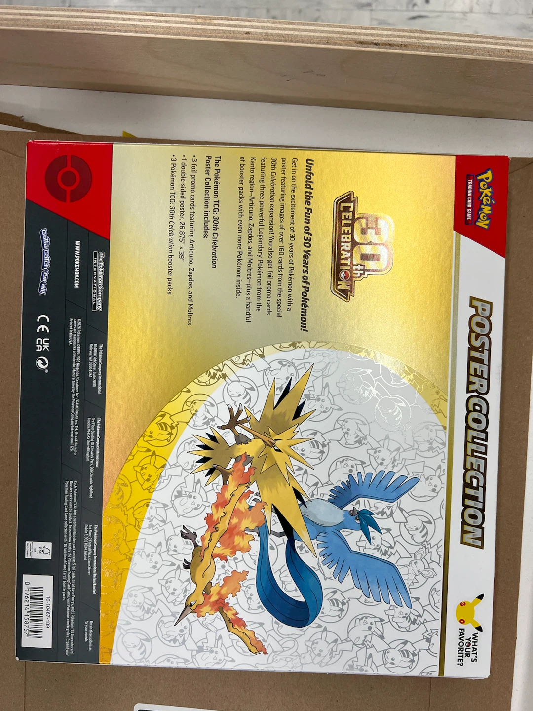 Pokemon TCG 30th Anniversary Poster Collection - photo 2