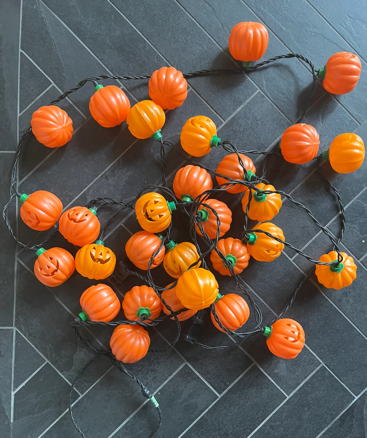 Halloween Pumpkin String Lights