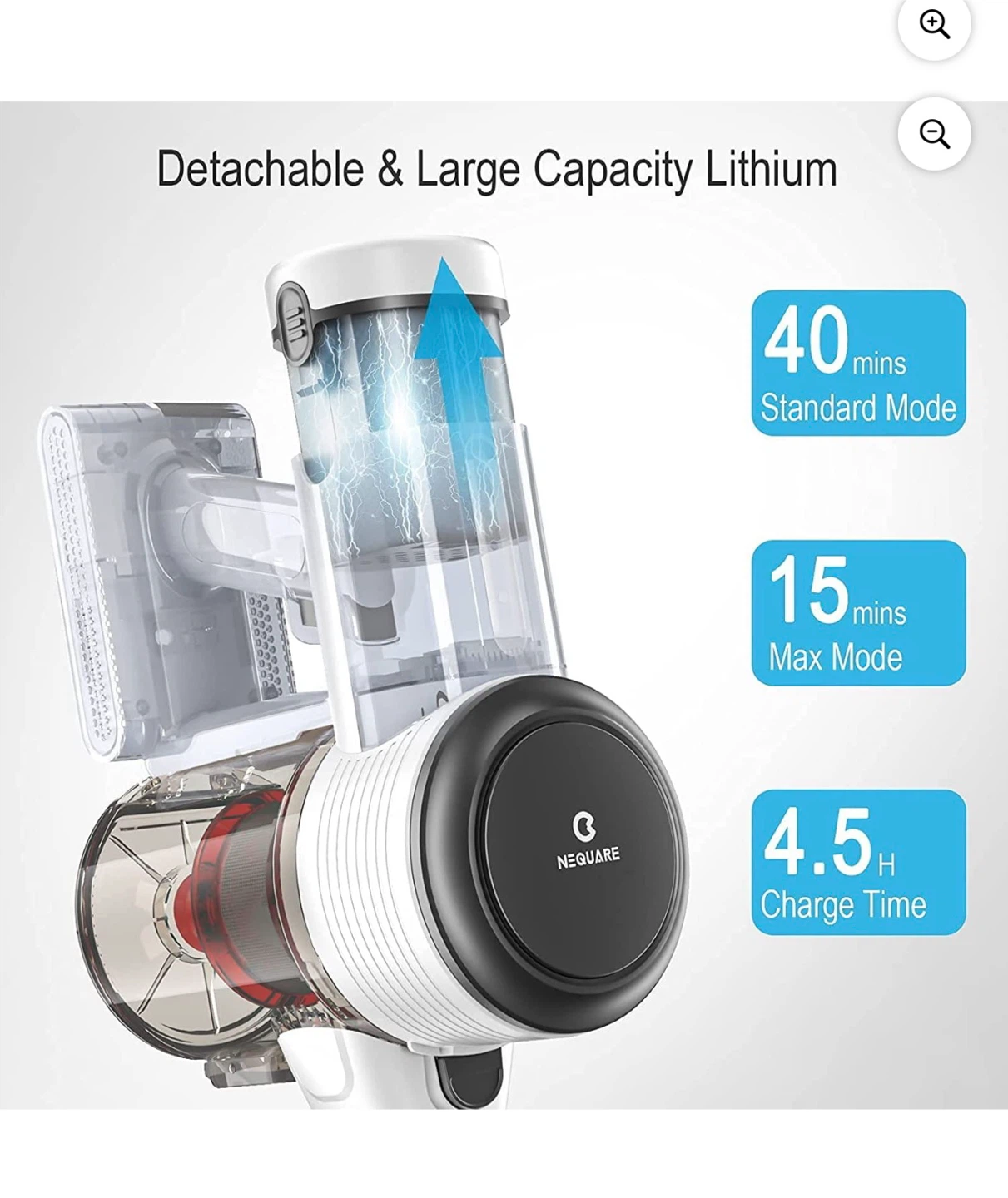 Nequare S25 Cordless Vacuum Cleaner - photo 3