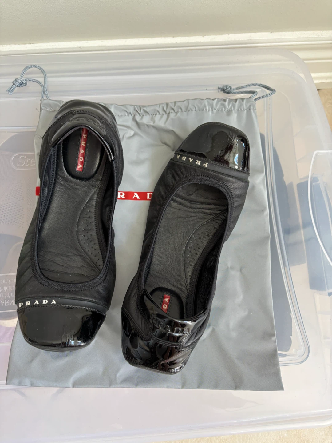 Prada and Burberry Ballet Flats Bundle