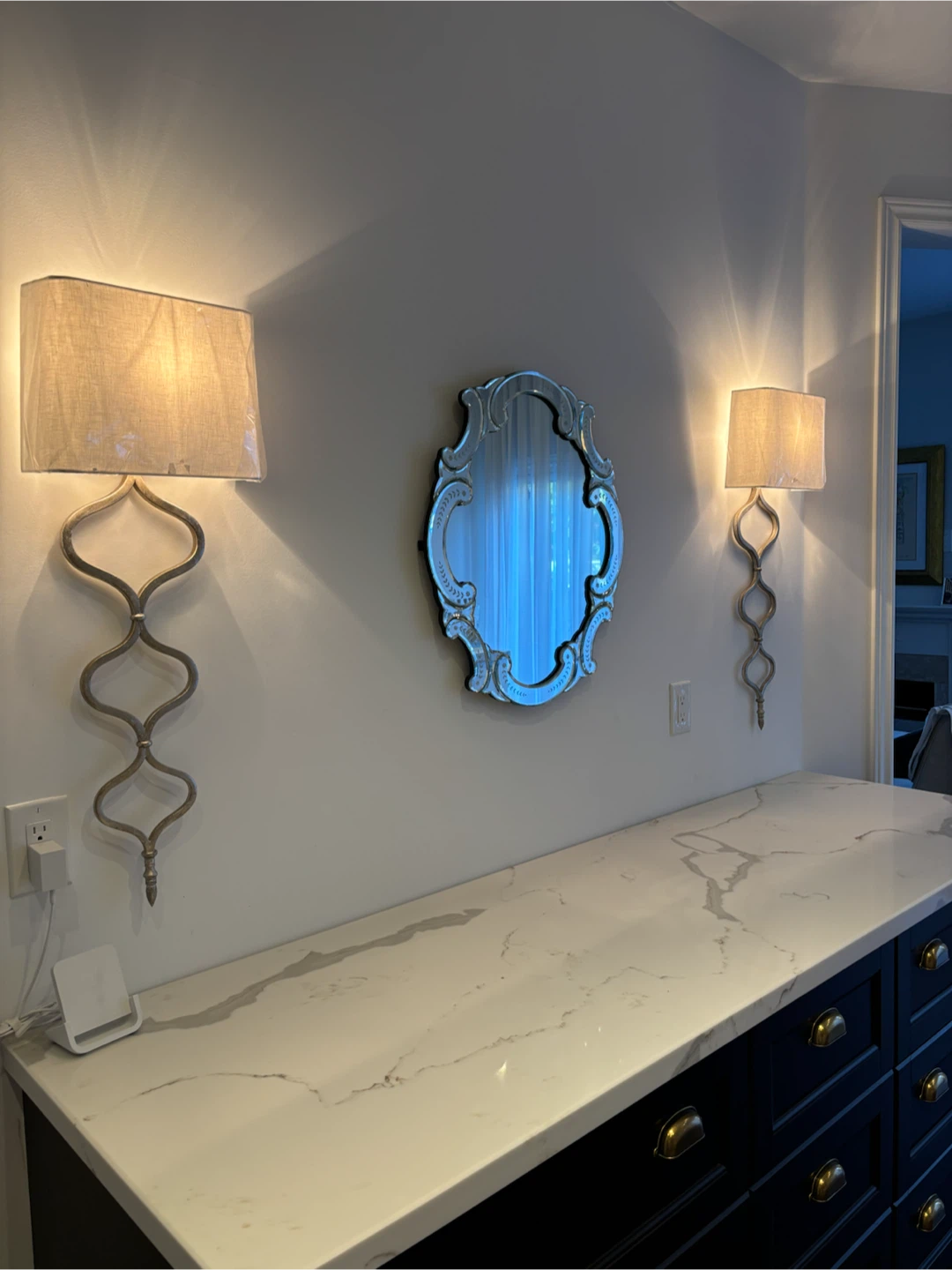 Set of Two Decorative Wall Sconces