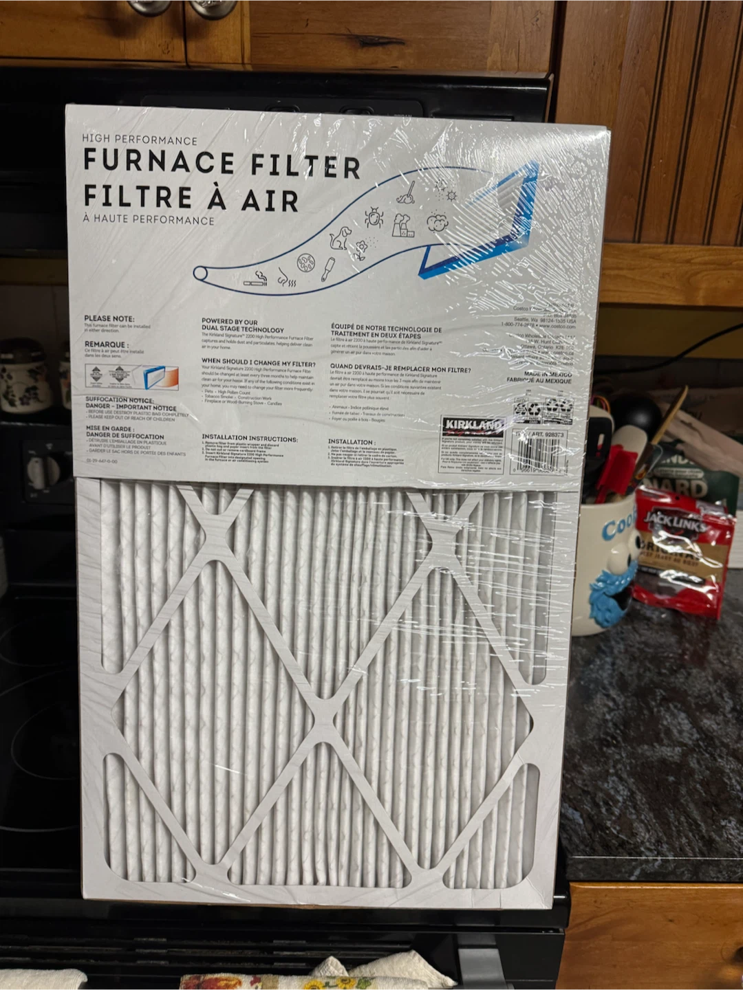 Kirkland Signature Furnace Filters 16 x 25 x 1 - 4 Pack - photo 2