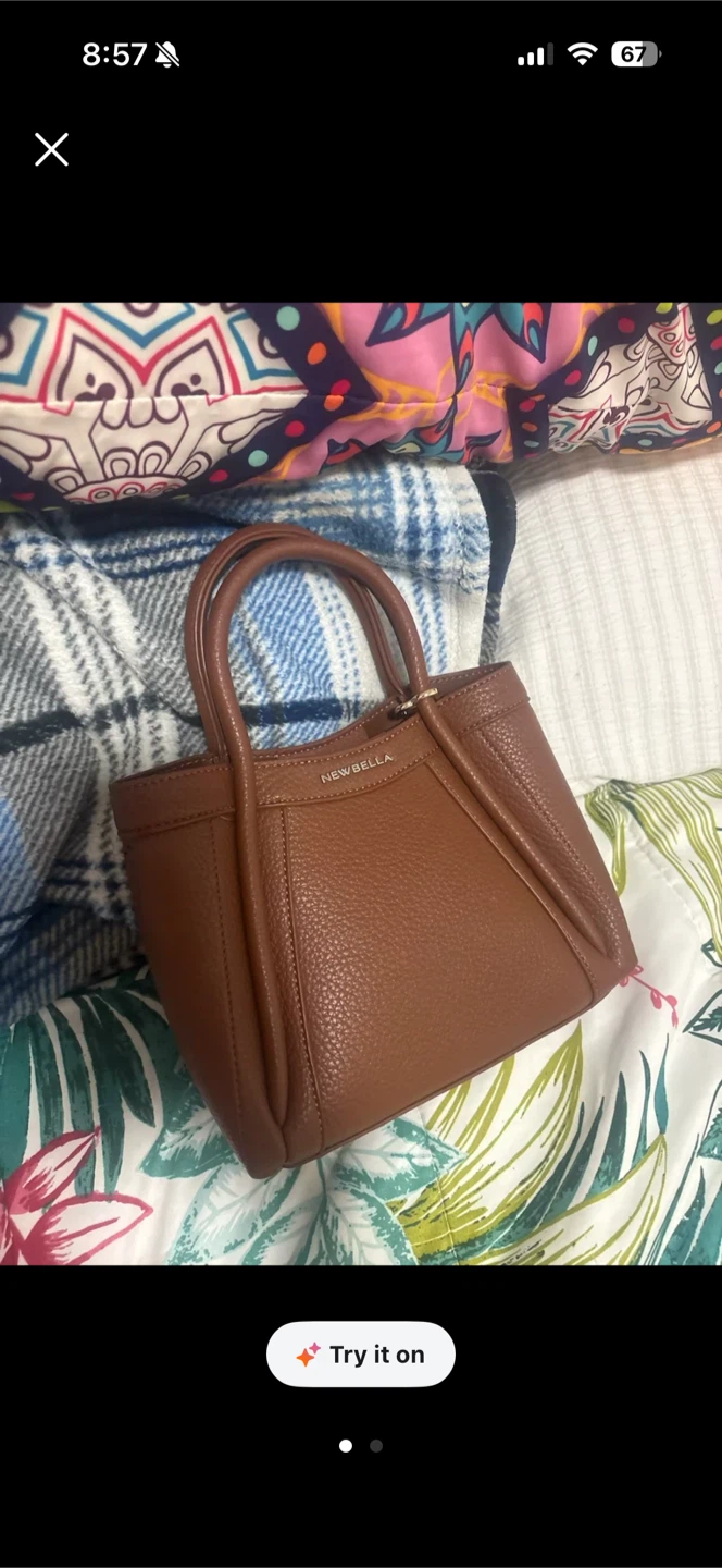 Newbella brown handbag - photo 2