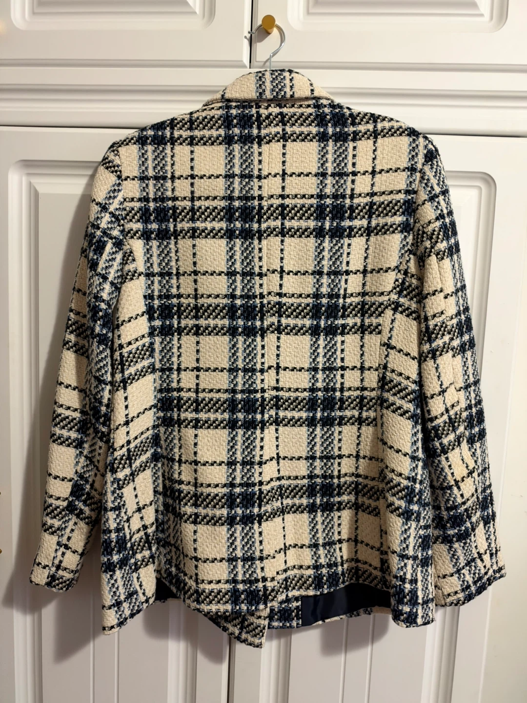 Primark Plaid Double-Breasted Blazer - photo 2