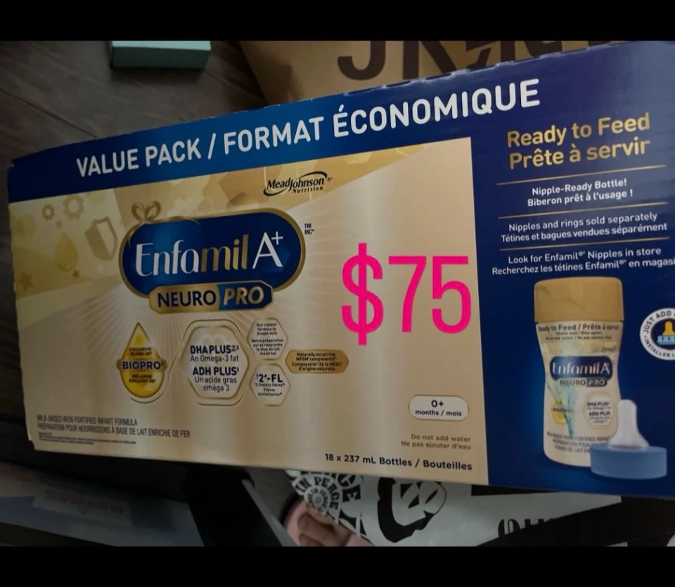 Enfamil A+ NeuroPro Ready to Feed Infant Formula Value Pack