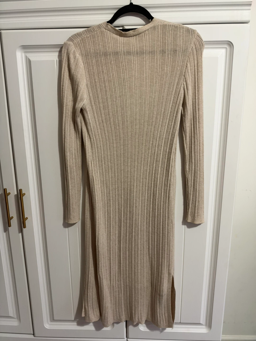 LCW Casual Ribbed Beige Long Cardigan - photo 2