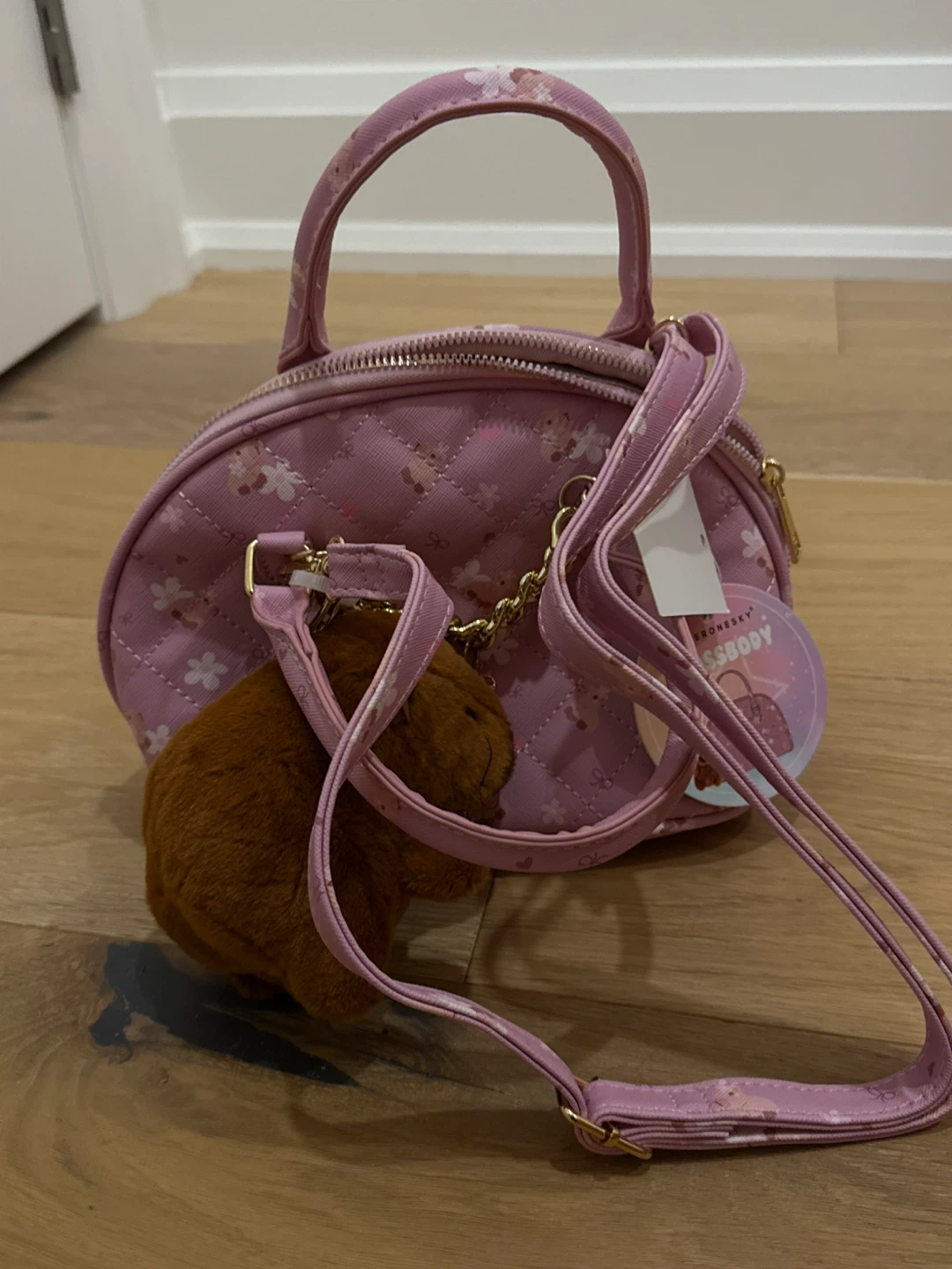 Underonesky Pink Crossbody Bag kids