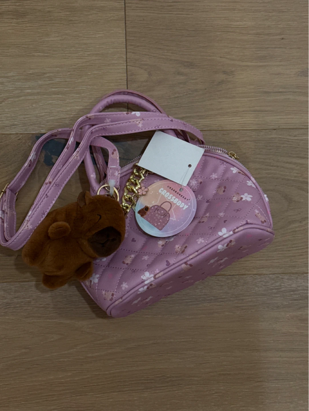 Underonesky Pink Crossbody Bag kids - photo 2