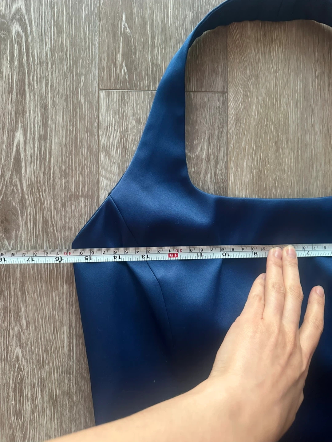 Laundry by Shelli Segal Blue Satin Mini Dress - photo 2