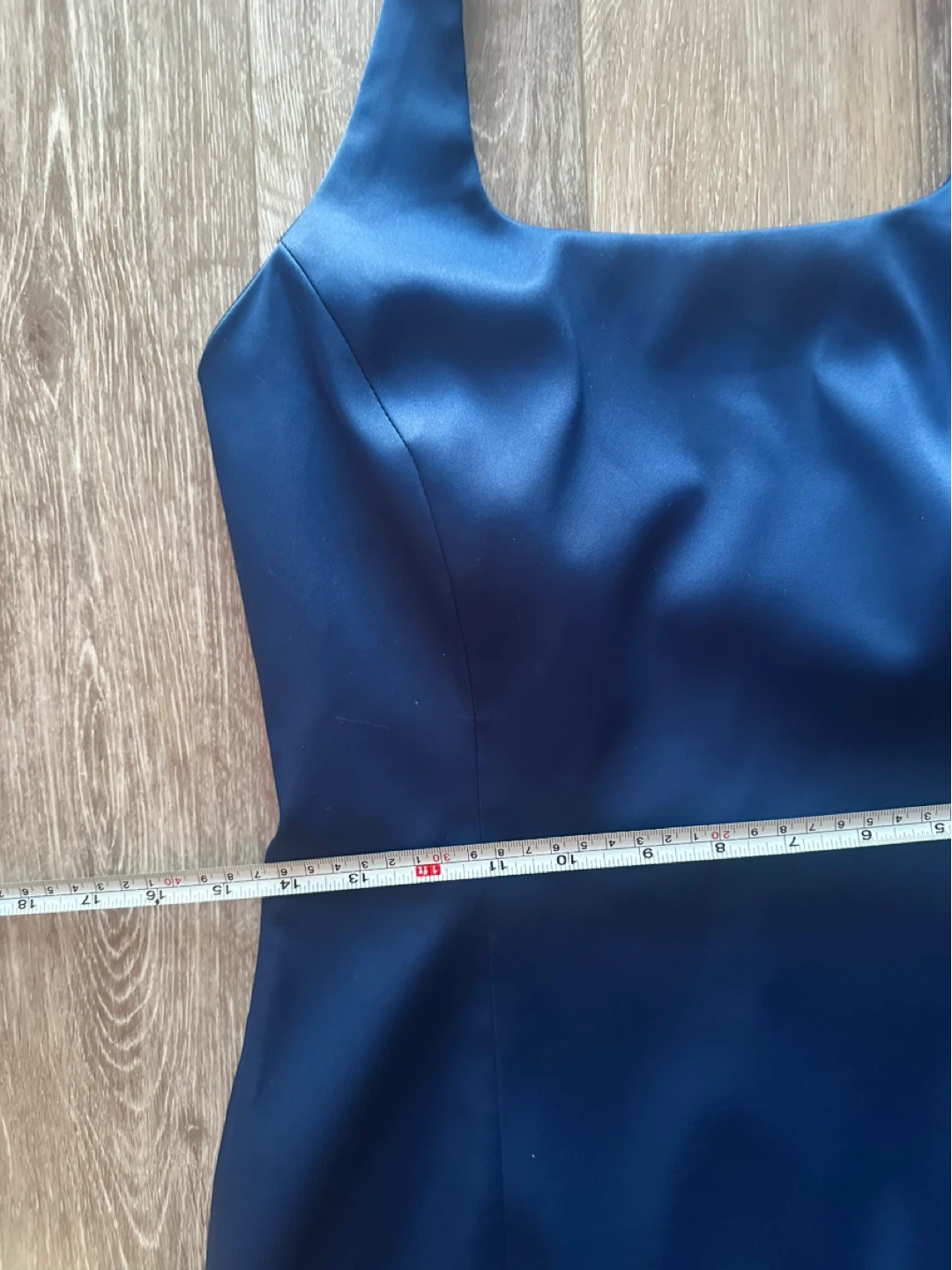 Laundry by Shelli Segal Blue Satin Mini Dress - photo 3
