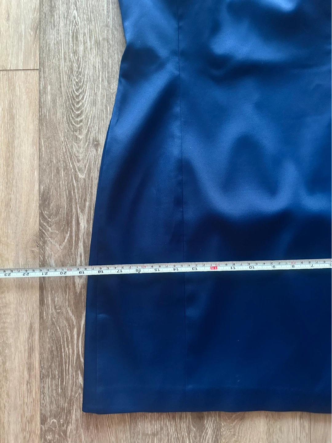 Laundry by Shelli Segal Blue Satin Mini Dress - photo 4