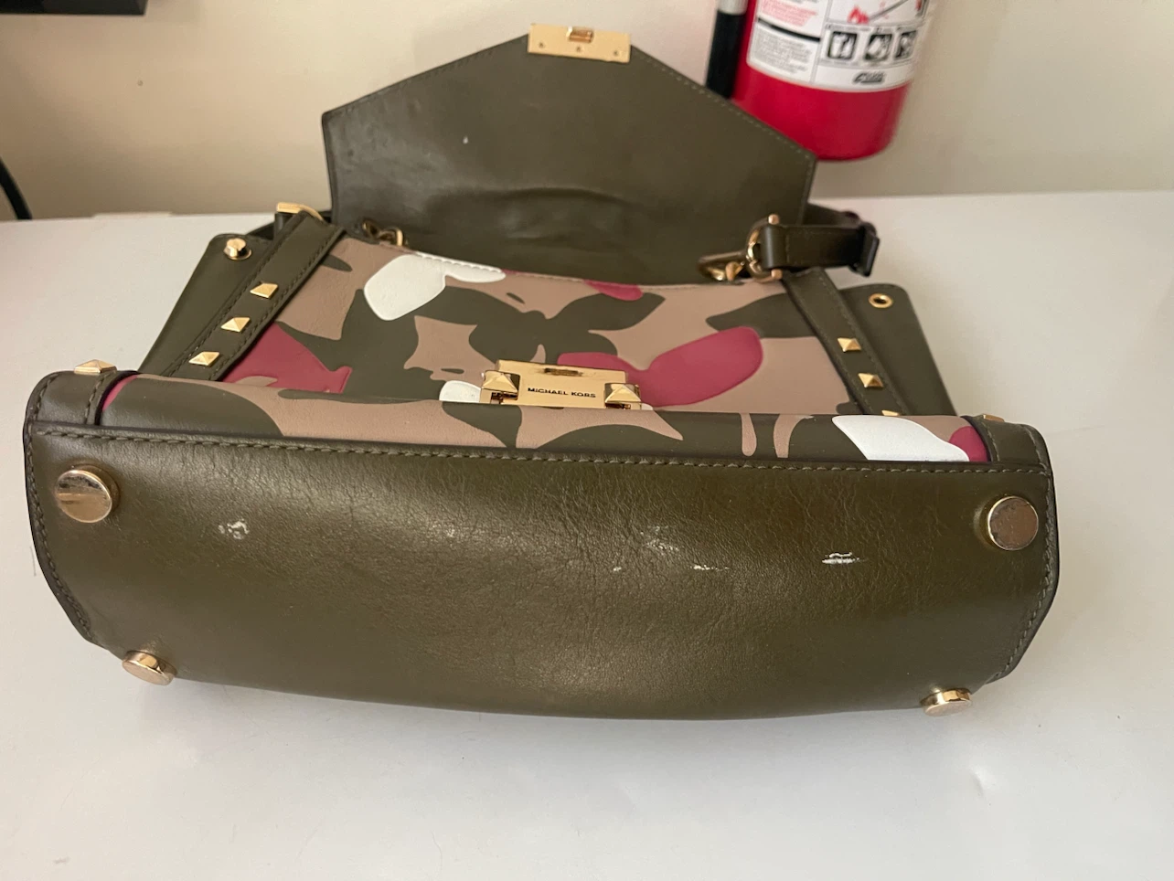 Michael Kors Studded Camo Handbag - photo 2