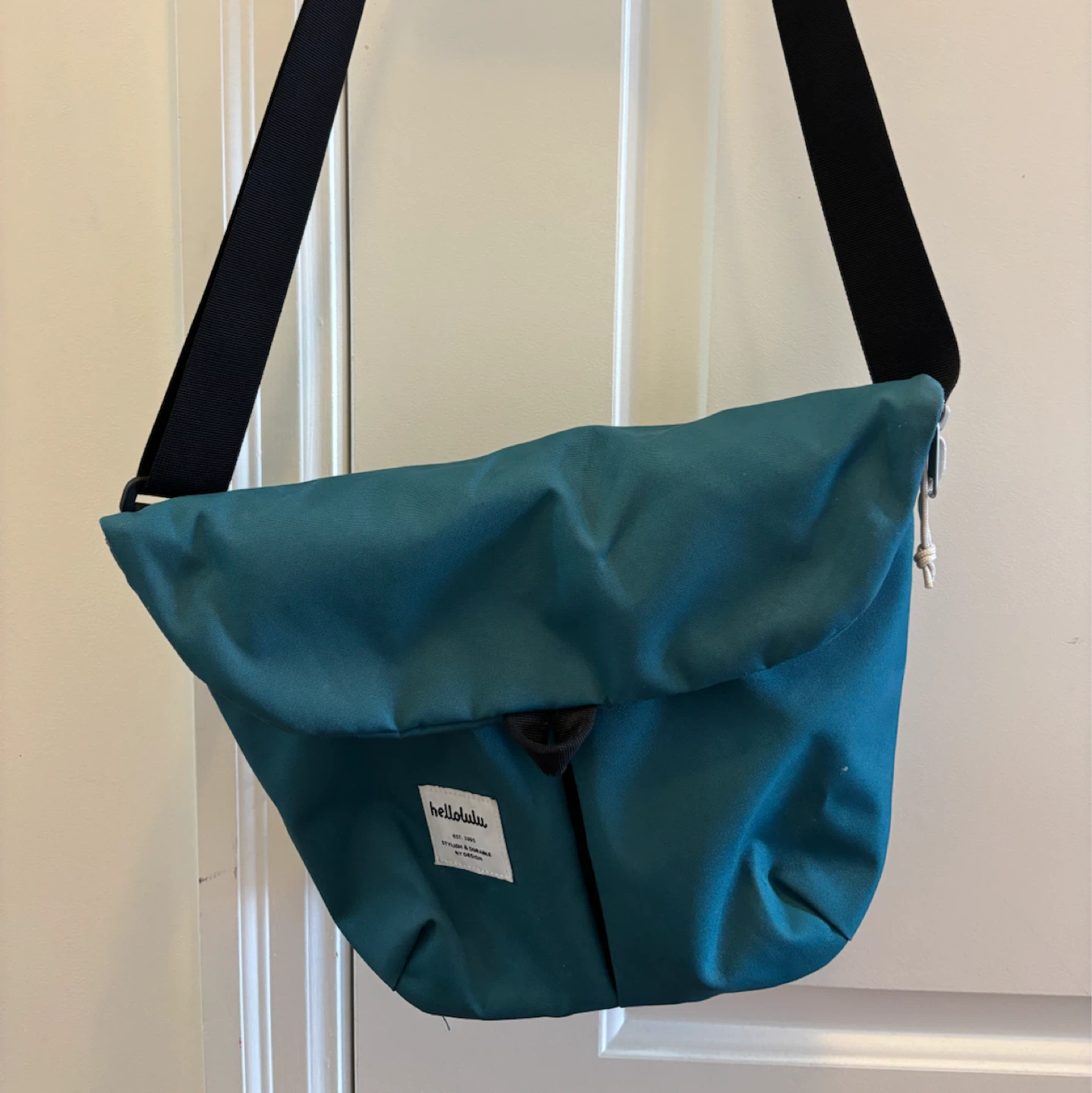 Hellolulu teal crossbody bag
