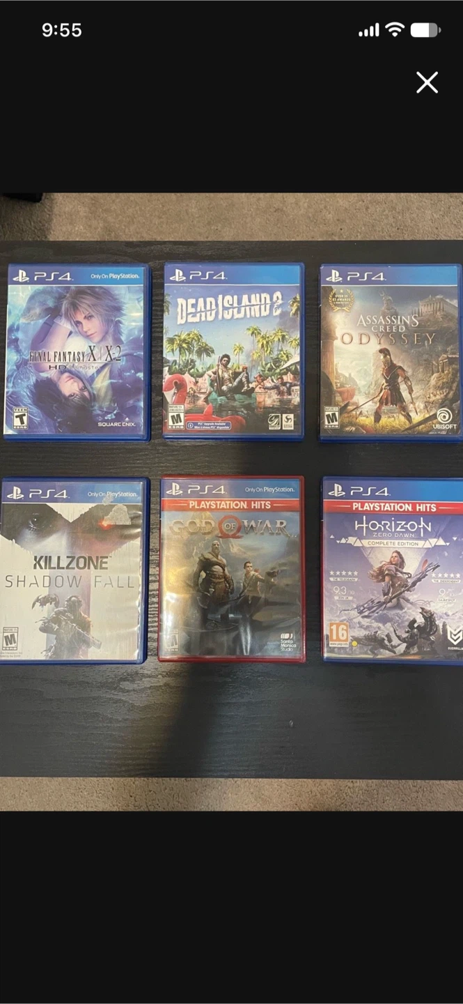 6 PlayStation 4 Games