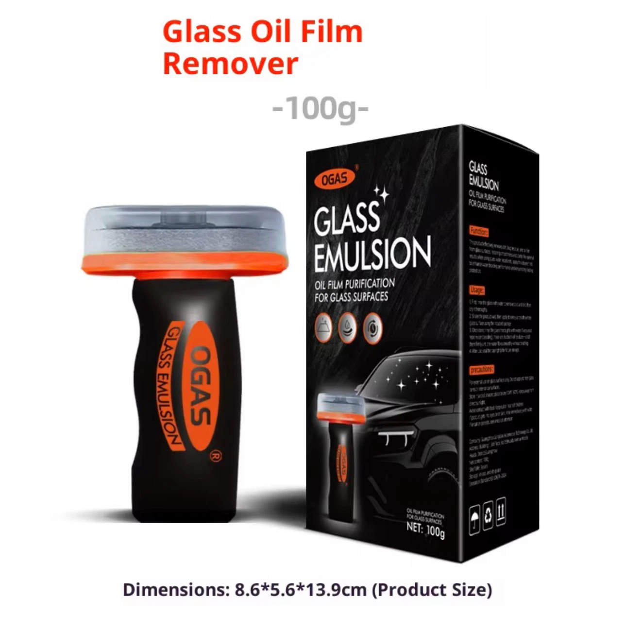 OGAS Glass Oil Film Remover 100g