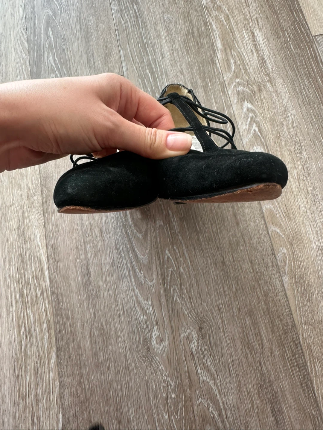Marino Boutique Black Suede Heels Size 6B - photo 3