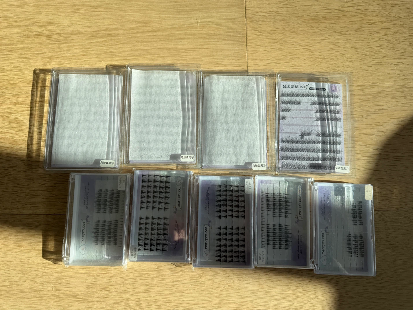 Set of 9 False Eyelash Packs