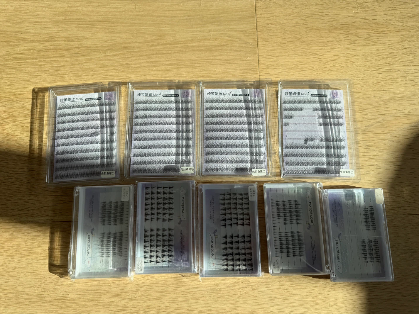 Set of 9 False Eyelash Packs - photo 2