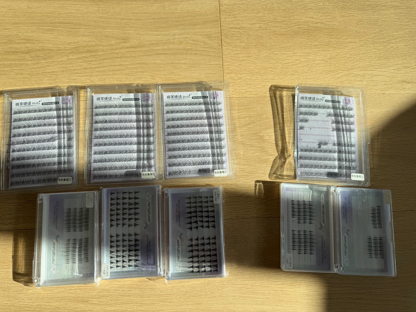 Set of 9 False Eyelash Packs - photo 3
