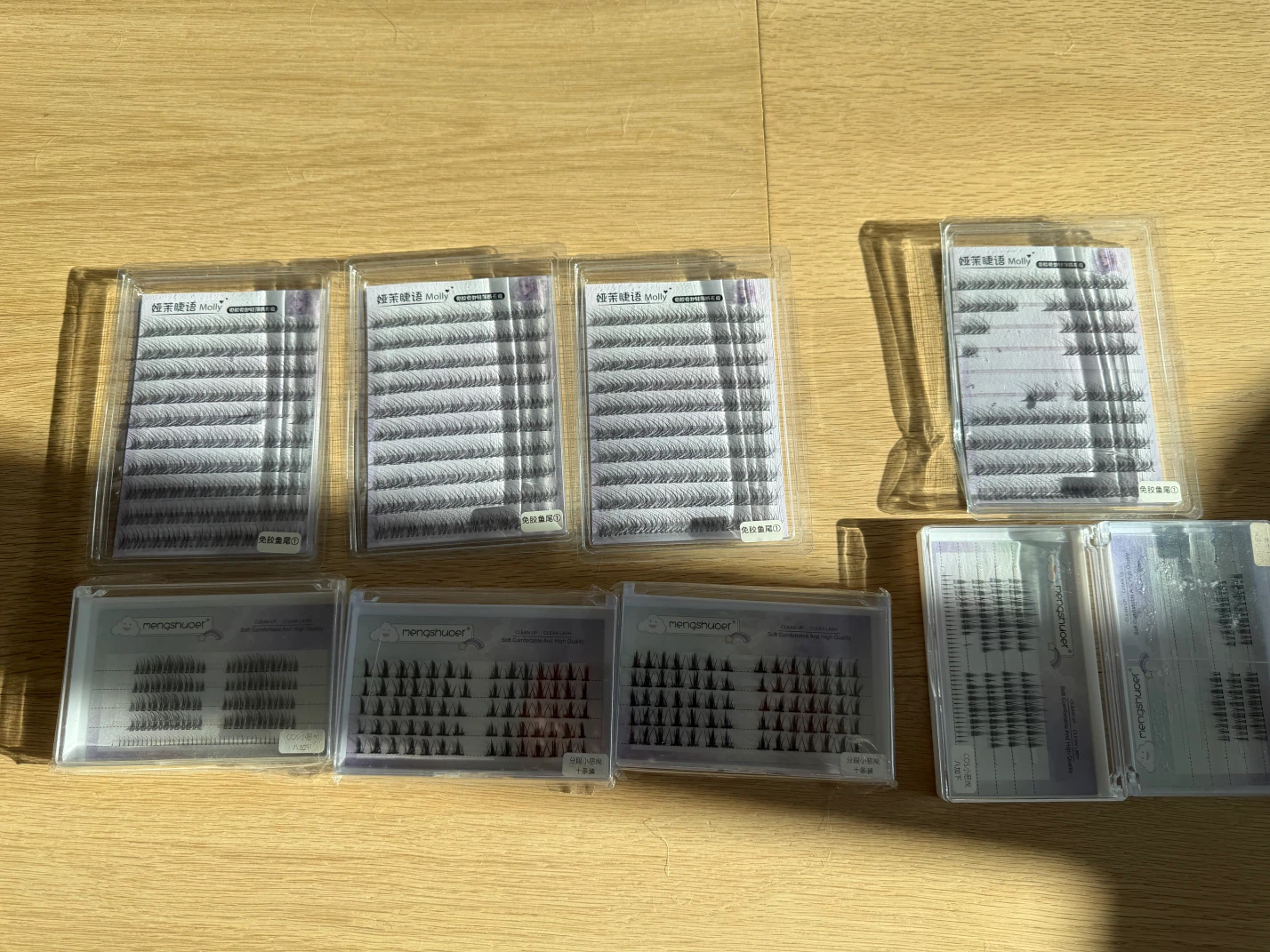 Set of 9 False Eyelash Packs - photo 4