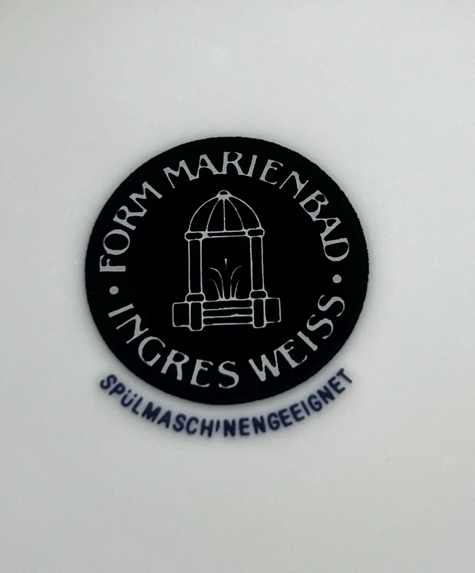 Vintage Form Marienbad Ingres Weiss Porcelain Dish - photo 4