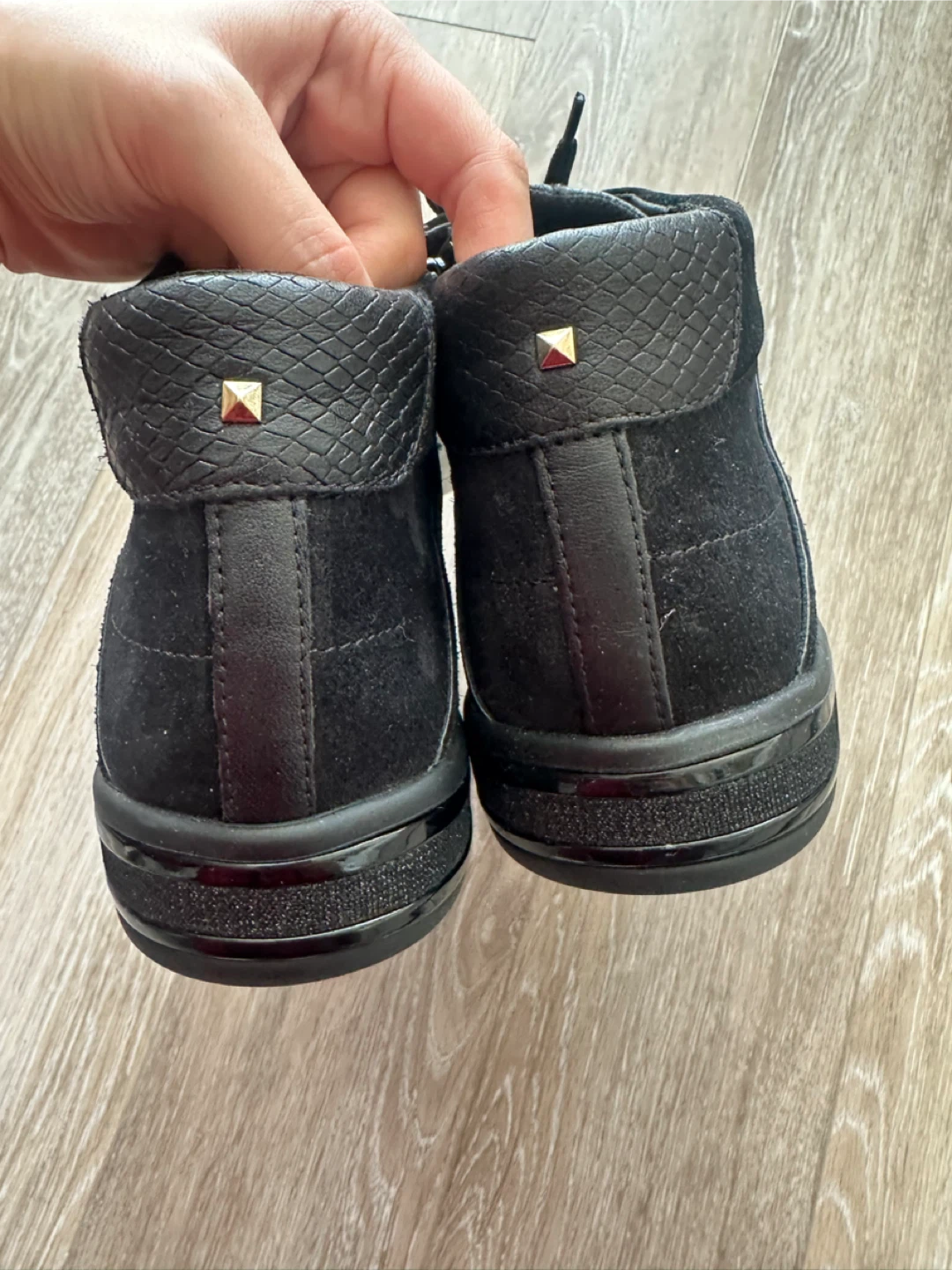 Geox Respira Black High-Top Sneakers - photo 4