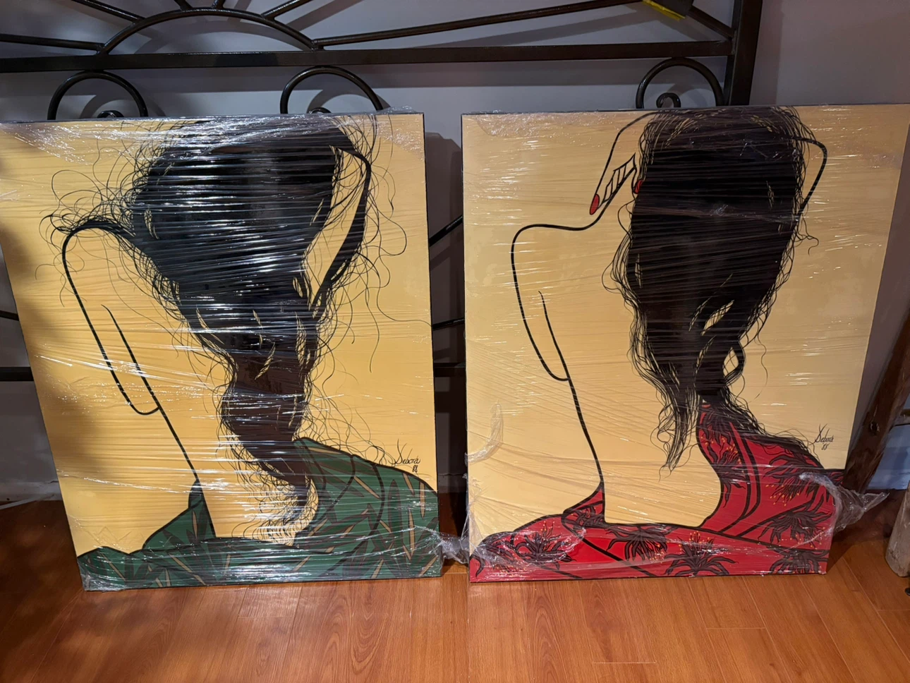 Paintings Nouveau -Japanese Ladies
