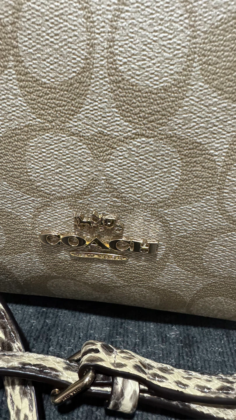 Coach Signature Print Crossbody Bag - photo 3