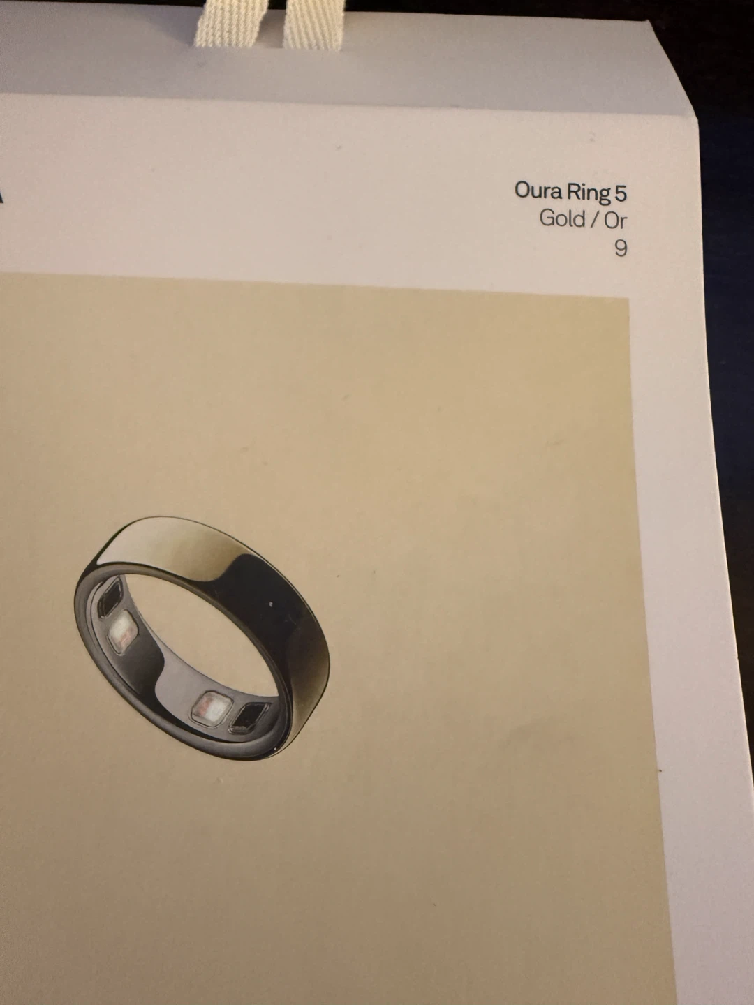 Oura Ring Gen 5 Gold Size 9 - photo 2